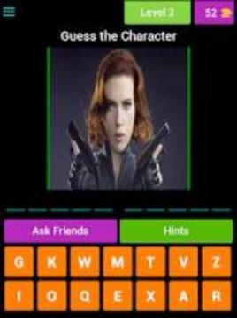 Quiz Avengers Iron Man Movie游戲截圖3