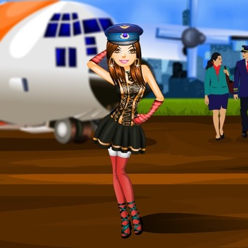 pilot girl dressup游戲截圖2