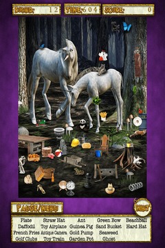 Hidden Objects Unicorn Dreams游戲截圖1