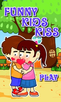 Funny Kids Kiss游戲截圖1