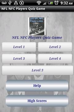 NFL NFC Players Quiz Game FREE游戲截圖2