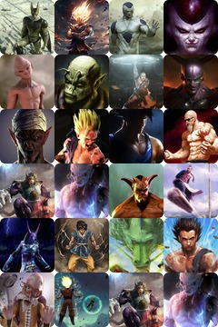 DBZ real memory game游戲截圖2