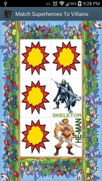 Superhero Memory Match游戲截圖2