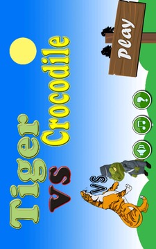 Tiger vs crocodile top games游戲截圖1