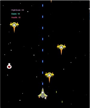 Enemy Starship Attack Free游戲截圖4