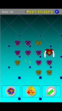 Heart Invaders游戲截圖2