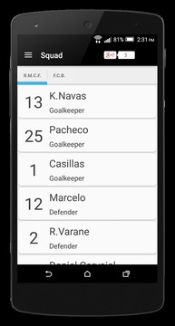 EL Clasico Fan App Football游戲截圖5