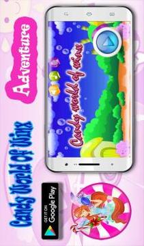 Adventure candy world of winx游戲截圖3