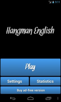 Hangman English游戲截圖1