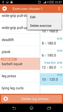 Simple Workout Journal游戲截圖3