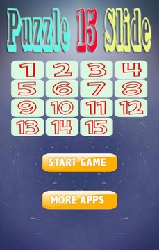 Puzzle 15 Slide Game for Kids游戏截图1