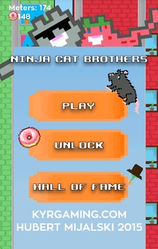 Ninja Cat Brothers游戲截圖2