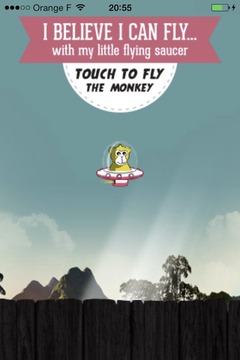Flappy Monkey - Flying Saucer游戲截圖2