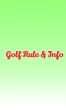 Golf Rules & Info游戲截圖1