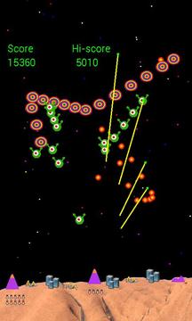 Space Train Invaders游戲截圖2