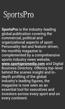 SportsPro Magazine游戏截图5