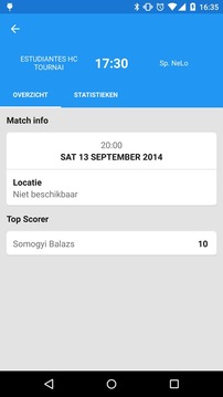 Handbal Kalender Vlaanderen游戲截圖3