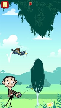 Mr Bean : Flying Teddy游戲截圖2