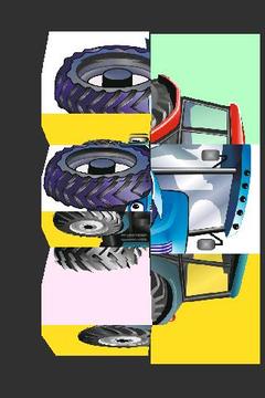 3D Block Cubes: Tractor Series游戲截圖3