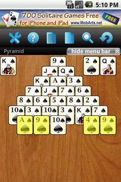 14 Pyramid Solitaire Games游戏截图1