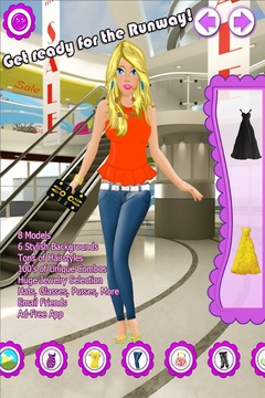 Fashion Girl - Dress Up FREE游戲截圖1