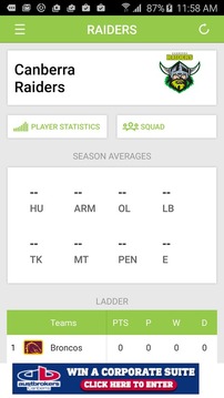 Canberra Raiders游戲截圖4