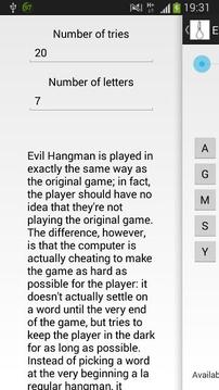Evil Hangman游戲截圖2