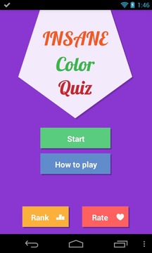 Insane Color Quiz游戲截圖1