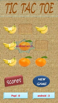 Fruit Tic Tac Toe游戲截圖1
