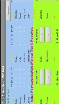 INTERACTIVE BRAZIL WC 2014游戲截圖2