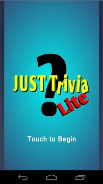 JustTrivia Lite游戲截圖1