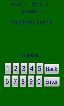 Pick A Number Free游戲截圖1