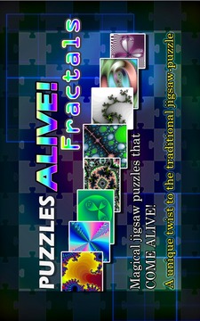 Animated Jigsaw Fractals Free游戲截圖2