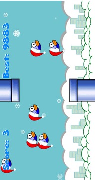 Flatty Bird Christmas Edition游戲截圖2