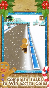3D Gingerbread Dash Game FREE游戲截圖4
