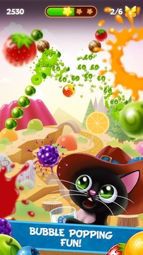 Fruity Cat - bubble shooter游戲截圖3