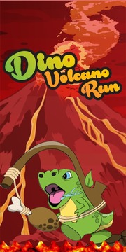 Dino Volcano Run游戲截圖4