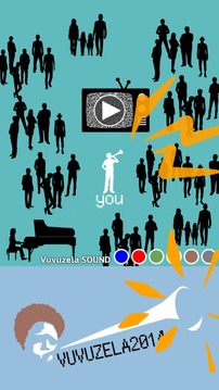 Vuvuzela Afro 2014游戲截圖2