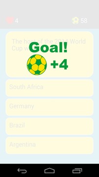 2014 World Cup Quiz游戲截圖4