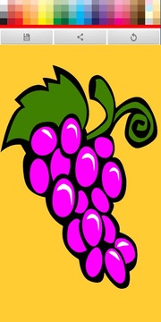 Cute Fruit Coloring游戲截圖1