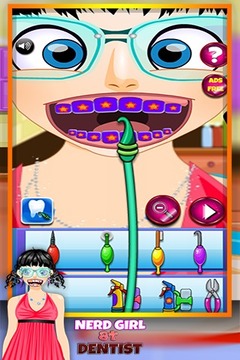 Nerd Girl At Dentist游戲截圖2