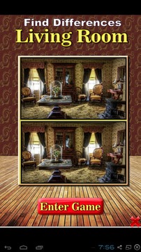 Find Differences: Living Room游戲截圖1