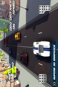 3D Traffic Toon Racer 2015游戲截圖4