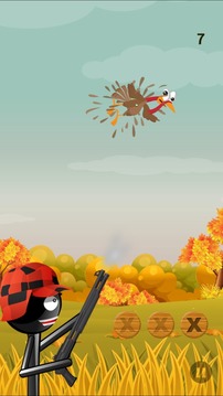 Stickman Turkey Hunter Free游戲截圖2