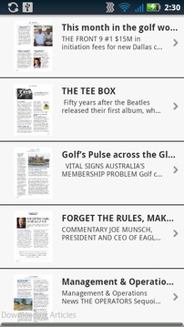 Golf Inc. Magazine游戲截圖2