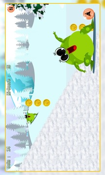 Frogs Can Ski : The Snow Day游戲截圖5