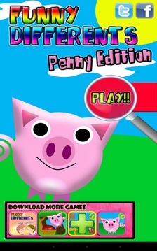Penny Pig Kids Difference游戲截圖1