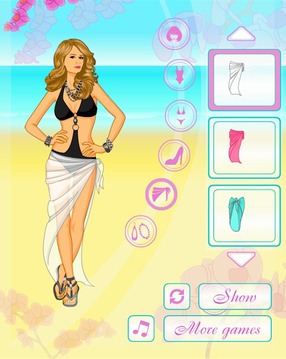 Dress Up Beach Girl游戏截图4