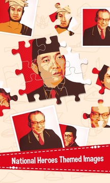 Jigsaw Pahlawan Indonesia游戲截圖1