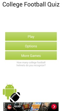 College Football Quiz游戲截圖4